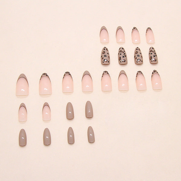 12 Sizes-24 Pcs Press On Nails W1945