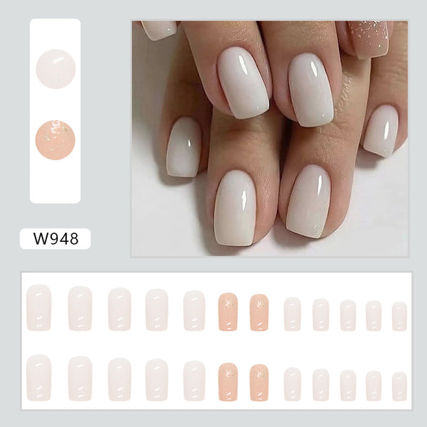 12 Sizes-24 Pcs Press On Nails W948