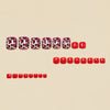 12 Sizes-24 Pcs Press On Nails Y1913