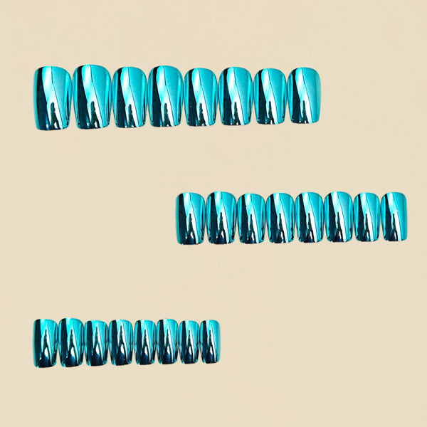 12 Sizes-24 Pcs Press On Nails Y2031