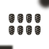 12 Sizes-24 Pcs Press On Nails C1940