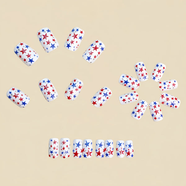 12 Sizes-24 Pcs Press On Nails Y1977