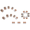 12 Sizes-24 Pcs Press On Nails Z228