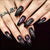 12 Sizes-24 Pcs Press On Nails C2038