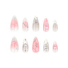 12 Sizes-24 Pcs Press On Nails JP3300