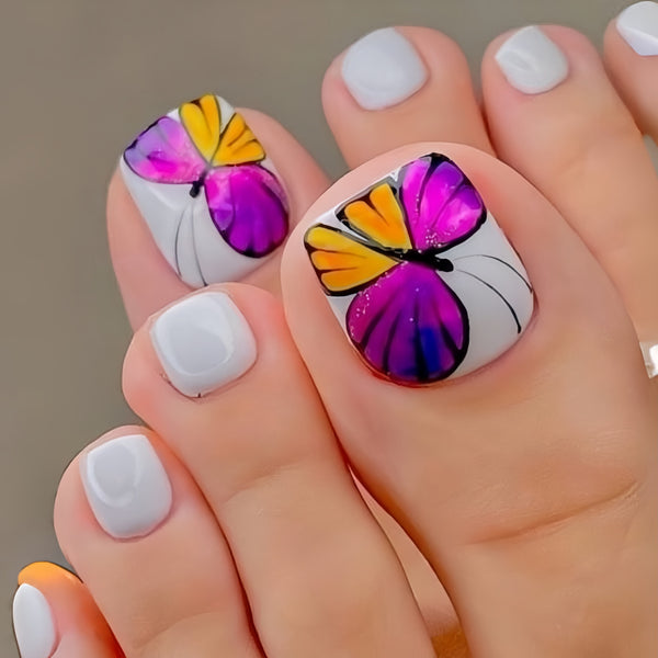 12 Sizes-24 Pcs Press On Nails Y826