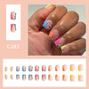 12 Sizes-24 Pcs Press On Nails C284