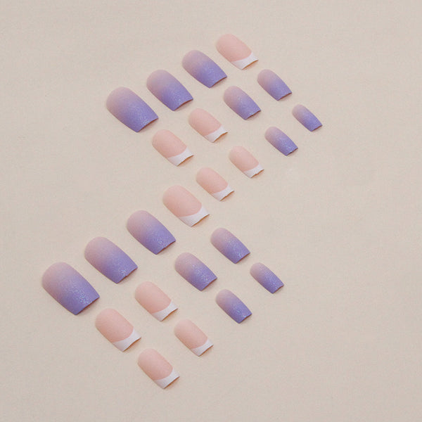 12 Sizes-24 Pcs Press On Nails W586