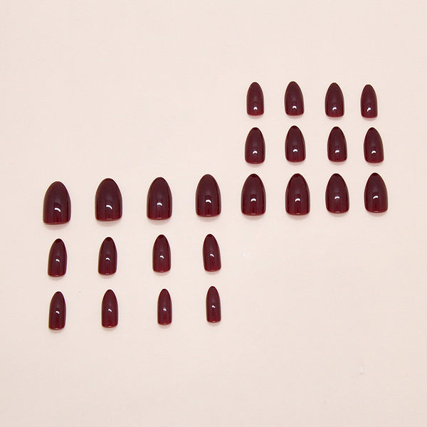 12 Sizes-24 Pcs Press On Nails W2054
