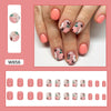 12 Sizes-24 Pcs Press On Nails W856