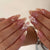 12 Sizes-24 Pcs Press On Nails JP4283