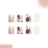 12 Sizes-24 Pcs Press On Nails C1339