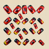 12 Sizes-24 Pcs Press On Nails Y1671