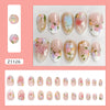 12 Sizes-24 Pcs Press On Nails Z1126