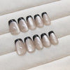 12 Sizes-24 Pcs Press On Nails MY087