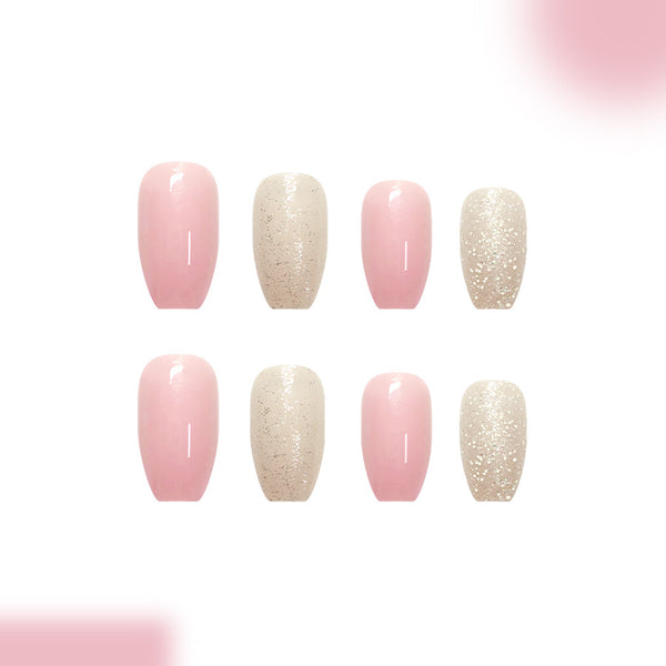 12 Sizes-24 Pcs Press On Nails C1591