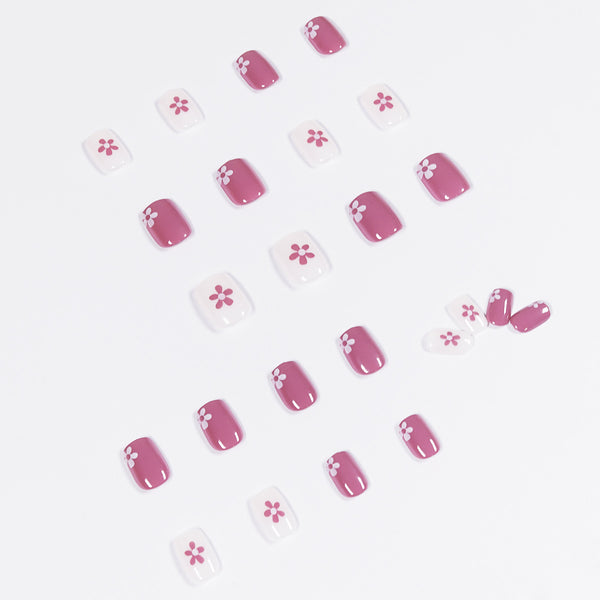 12 Sizes-24 Pcs Press On Nails JP1054