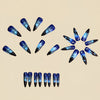 12 Sizes-24 Pcs Press On Nails Y1141
