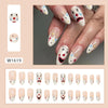 12 Sizes-24 Pcs Press On Nails W1619