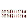 12 Sizes-24 Pcs Press On Nails Z1262