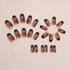 12 Sizes-24 Pcs Press On Nails R800