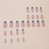 12 Sizes-24 Pcs Press On Nails W1835