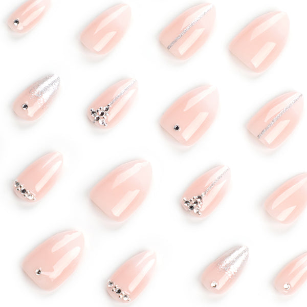 12 Sizes-24 Pcs Press On Nails JP2847