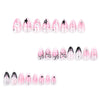 12 Sizes-24 Pcs Press On Nails JP3751