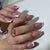 12 Sizes-24 Pcs Press On Nails Z649