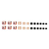 12 Sizes-24 Pcs Press On Nails F096