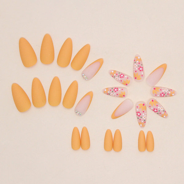 12 Sizes-24 Pcs Press On Nails Z679
