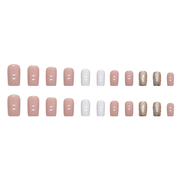 12 Sizes-24 Pcs Press On Nails W385