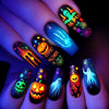 12 Sizes-24 Pcs Press On Nails Y1019