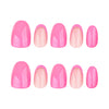 12 Sizes-24 Pcs Press On Nails JP3744