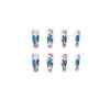 12 Sizes-24 Pcs Press On Nails JP1169