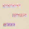 12 Sizes-24 Pcs Press On Nails Y577