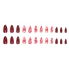 12 Sizes-24 Pcs Press On Nails W261