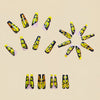 12 Sizes-24 Pcs Press On Nails Y755