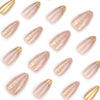 12 Sizes-24 Pcs Press On Nails JP3749