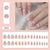 12 Sizes-24 Pcs Press On Nails Z862