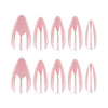 12 Sizes-24 Pcs Press On Nails DIY35