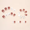 12 Sizes-24 Pcs Press On Nails R759