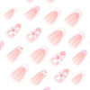 12 Sizes-24 Pcs Press On Nails JP4359