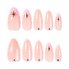 12 Sizes-24 Pcs Press On Nails JP4361