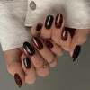 12 Sizes-24 Pcs Press On Nails JP4193