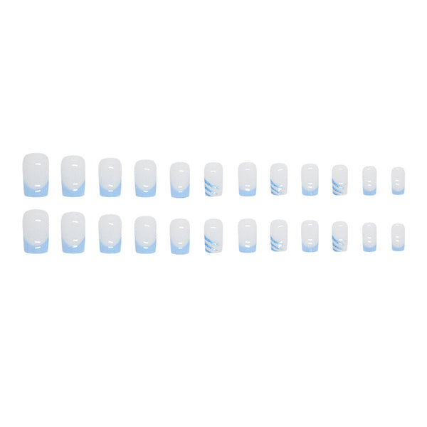 12 Sizes-24 Pcs Press On Nails W1224