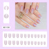 12 Sizes-24 Pcs Press On Nails W1190