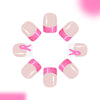 12 Sizes-24 Pcs Press On Nails C1214