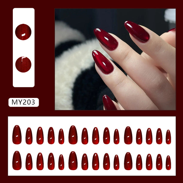 30 Pcs Press On Nails MY203