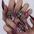 12 Sizes-24 Pcs Press On Nails JP2804